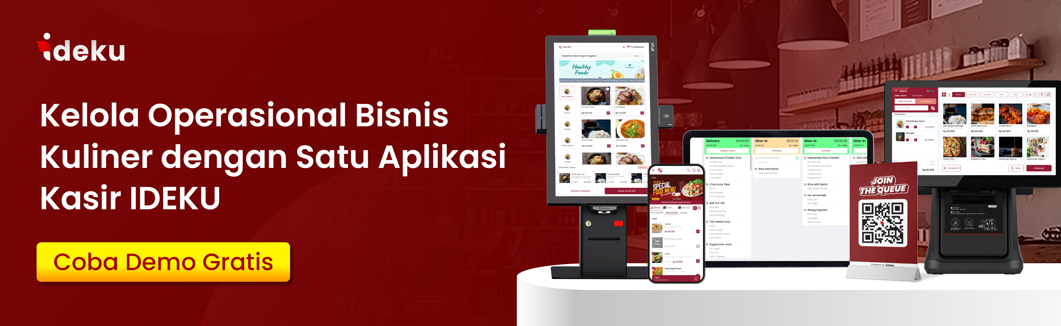 Kelola Operasional Bisnis Kuliner dengan IDEKU