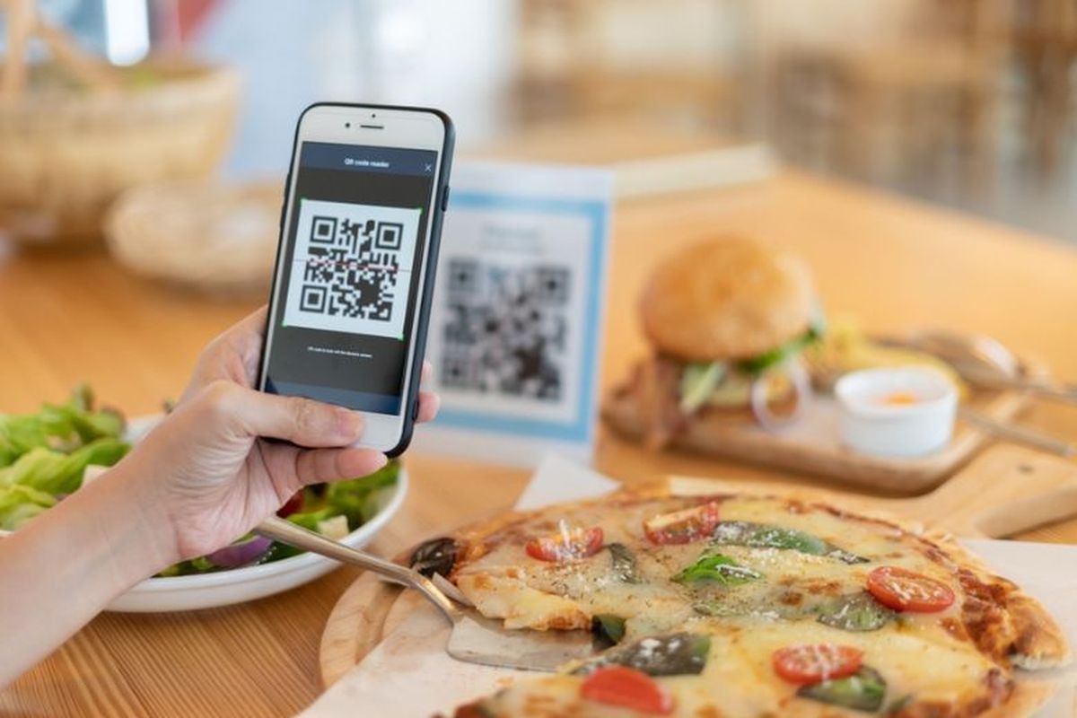 cara scan barcode menu di hp