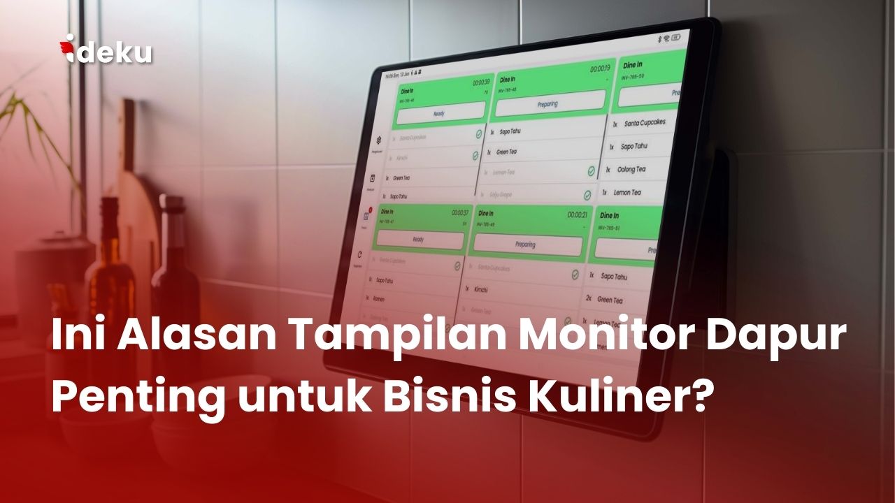 Tampilan Monitor Dapur IDEKU