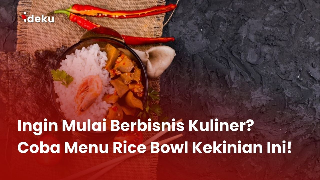 Menu Rice Bowl Kekinian