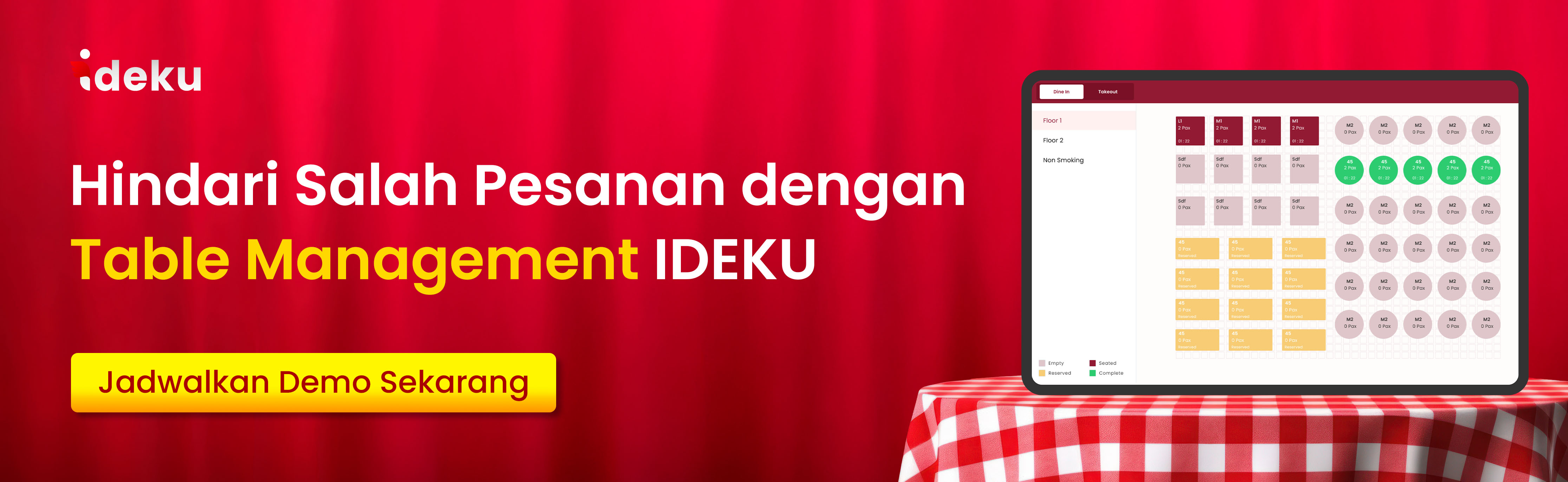 Atur operasional dengan Table Management IDEKU