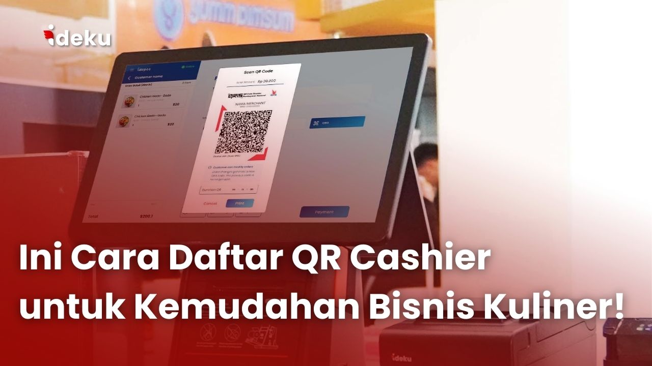 Ini Cara Daftar QR Cashier untuk Kemudahan Bisnis Kuliner!