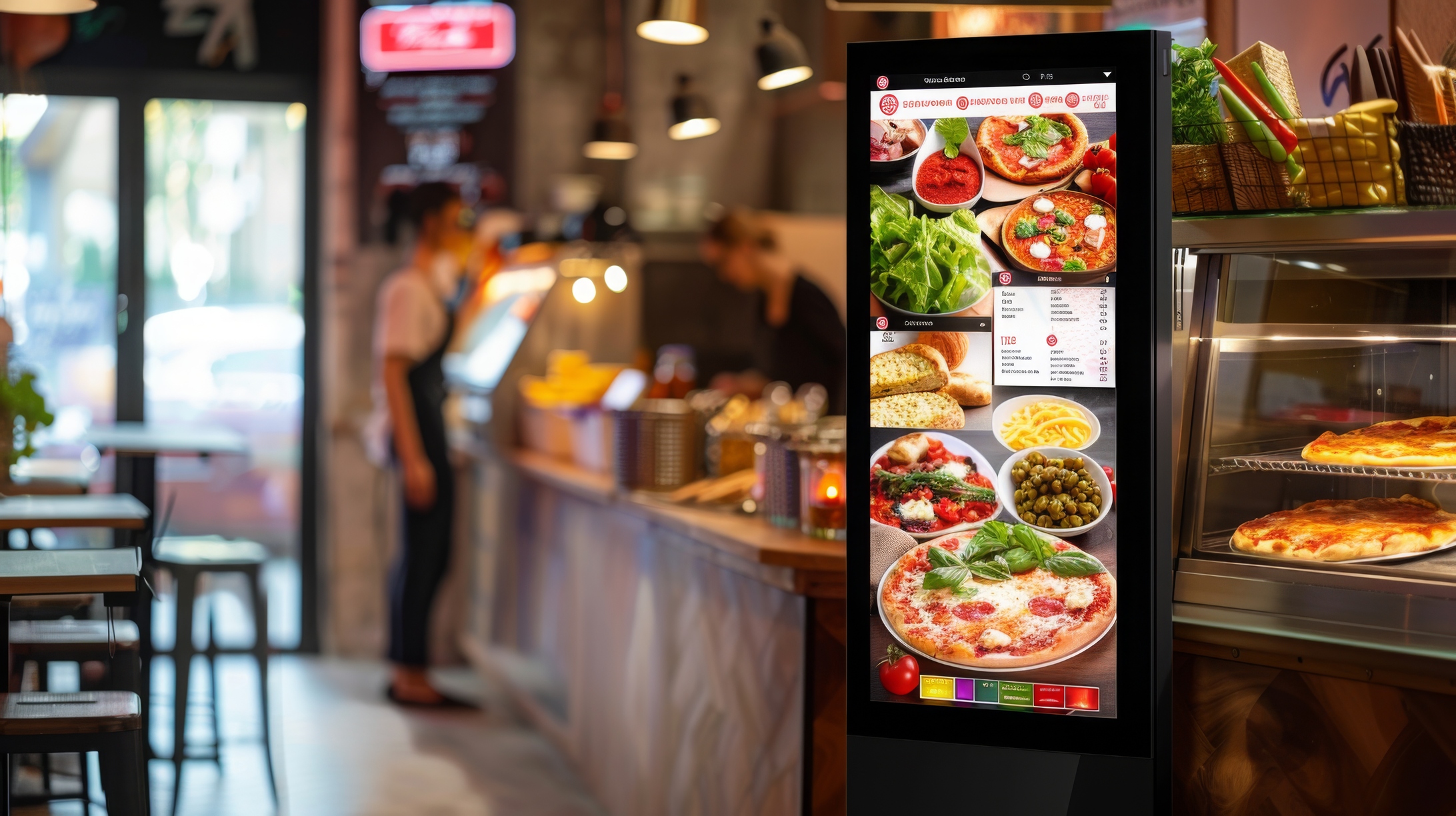 Contoh penerapan self-service Kiosk di restoran